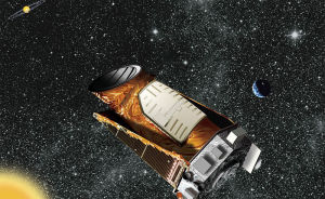 An artist's depiction of Kepler Spacecraft  Credit: NASA