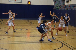 Hewitt's basketball team at Lenox Hill. 