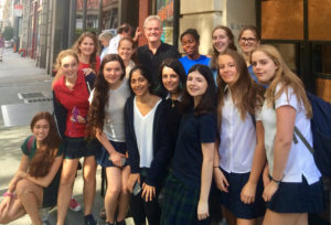 The Cast at the Irish Repertory Theatre