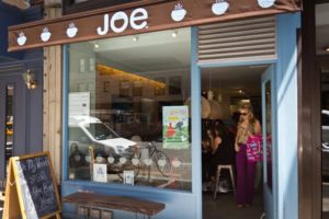 Students can walk up to Lexington Avenue to grab a quick coffee and doughnut from Joe! Source: Yelp