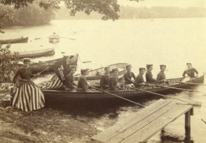 Credit: Lucy Pocock Pippa rows crew at Wellesley, which was the first U.S college to have a women's rowing team