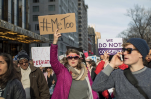 Credit: Vice The 2018 march emphasized the “#Metoo” and “Times up” movement confronting sexual harassment and assault