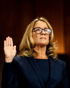Dr. Ford testified before the Senate Judiciary Committee on Sept, 27th.